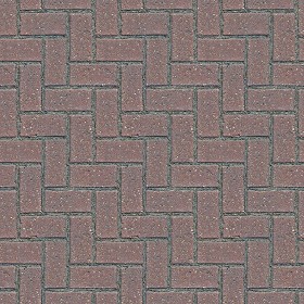 Textures   -   ARCHITECTURE   -   PAVING OUTDOOR   -   Pavers stone   -  Herringbone - Porfido stone paving herringbone outdoor texture seamless 17020