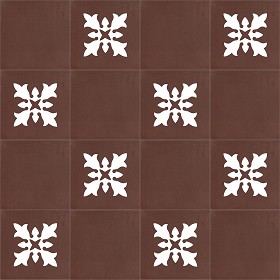 Textures   -   ARCHITECTURE   -   TILES INTERIOR   -   Cement - Encaustic   -  Encaustic - Traditional encaustic cement ornate tile texture seamless 13495