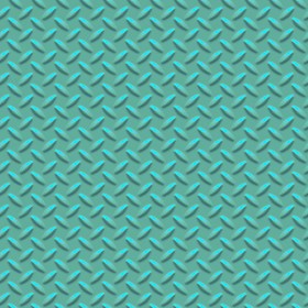 Textures   -   MATERIALS   -   METALS   -  Plates - Turquoise painted metal plate texture seamless 10633