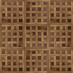 Textures   -   ARCHITECTURE   -   WOOD FLOORS   -  Parquet square - Wood flooring square texture seamless 05445