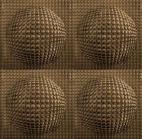 Textures   -   MATERIALS   -   METALS   -  Panels - Bronze metal panel texture seamless 10452