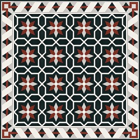 Textures   -   ARCHITECTURE   -   TILES INTERIOR   -   Cement - Encaustic   -  Cement - Cement concrete tile texture seamless 13376