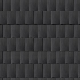 Textures   -   ARCHITECTURE   -   ROOFINGS   -  Flat roofs - Flat clay roof tiles texture seamless 03579