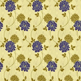 Textures   -   MATERIALS   -   WALLPAPER   -  Floral - Floral wallpaper texture seamless 11042