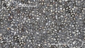 Textures   -   ARCHITECTURE   -   ROADS   -   Paving streets   -  Rounded cobble - Road rounded cobblestone texture seamless 19737