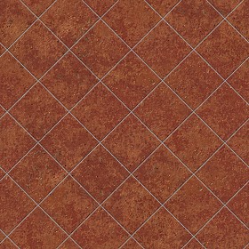 Textures   -   ARCHITECTURE   -   TILES INTERIOR   -  Terracotta tiles - Terracotta tile texture seamless 16070