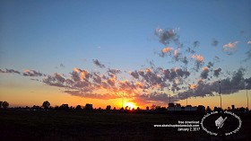 Textures   -   BACKGROUNDS &amp; LANDSCAPES   -  SUNRISES &amp; SUNSETS - Winter sunset background 20113