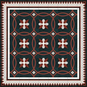 Textures   -   ARCHITECTURE   -   TILES INTERIOR   -   Cement - Encaustic   -  Cement - Cement concrete tile texture seamless 13377