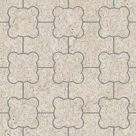 Textures   -   ARCHITECTURE   -   PAVING OUTDOOR   -  Marble - Roman travertine paving outdoor texture seamless 17833