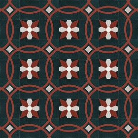 Textures   -   ARCHITECTURE   -   TILES INTERIOR   -   Cement - Encaustic   -  Cement - Cement concrete tile texture seamless 13378