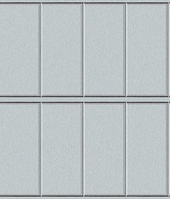 Textures   -   MATERIALS   -   METALS   -  Facades claddings - Aluminium metal facade cladding texture seamless 10163
