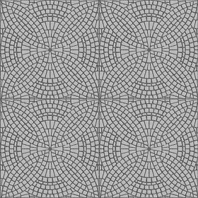 Textures   -   ARCHITECTURE   -   PAVING OUTDOOR   -   Pavers stone   -  Cobblestone - Cobblestone paving texture seamless 06470