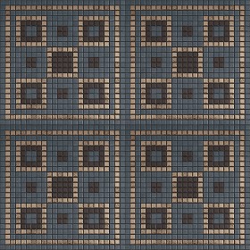 Textures   -   ARCHITECTURE   -   TILES INTERIOR   -   Mosaico   -   Classic format   -  Patterned - Mosaico patterned tiles texture seamless 15090