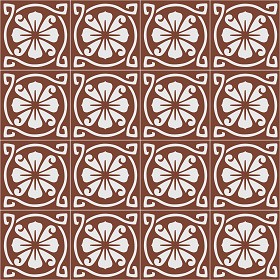 Textures   -   ARCHITECTURE   -   TILES INTERIOR   -   Cement - Encaustic   -  Victorian - Victorian cement floor tile texture seamless 13718