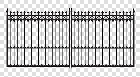 Textures   -   ARCHITECTURE   -   BUILDINGS   -  Gates - Cut out metal black entrance gate texture 18631
