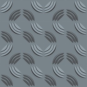 Textures   -   ARCHITECTURE   -   DECORATIVE PANELS   -   3D Wall panels   -  Mixed colors - Interior 3D wall panel texture seamless 02782