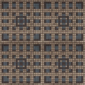 Textures   -   ARCHITECTURE   -   TILES INTERIOR   -   Mosaico   -   Classic format   -  Patterned - Mosaico patterned tiles texture seamless 15091