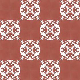 Textures   -   ARCHITECTURE   -   TILES INTERIOR   -   Cement - Encaustic   -  Encaustic - Traditional encaustic cement ornate tile texture seamless 13500