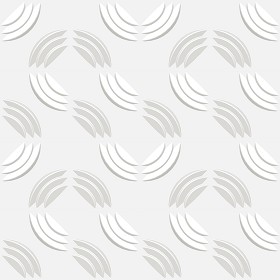 Textures   -   ARCHITECTURE   -   DECORATIVE PANELS   -   3D Wall panels   -  White panels - White interior 3D wall panel texture seamless 02990