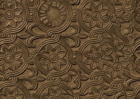 Textures   -   MATERIALS   -   METALS   -  Panels - Bronze metal panel texture seamless 10457