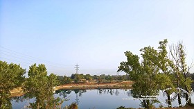 Textures   -   BACKGROUNDS &amp; LANDSCAPES   -   NATURE   -  Lakes - Landscape background with lake 18334