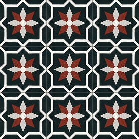 Textures   -   ARCHITECTURE   -   TILES INTERIOR   -   Cement - Encaustic   -  Cement - Cement concrete tile texture seamless 13382
