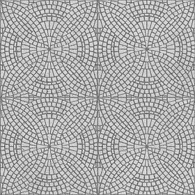 Textures   -   ARCHITECTURE   -   PAVING OUTDOOR   -   Pavers stone   -  Cobblestone - Cobblestone paving texture seamless 06473