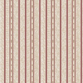 Textures   -   MATERIALS   -   WALLPAPER   -   Striped   -  Red - Dark red beige classic striped wallpaper texture seamless 11941