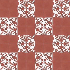 Textures   -   ARCHITECTURE   -   TILES INTERIOR   -   Cement - Encaustic   -  Encaustic - Traditional encaustic cement ornate tile texture seamless 13502