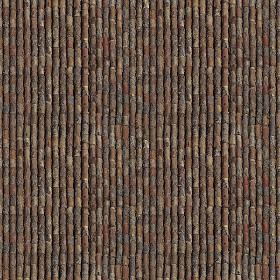Textures   -   ARCHITECTURE   -   ROOFINGS   -  Clay roofs - Old clay roofing texture seamless 03408