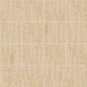Textures   -   ARCHITECTURE   -   TILES INTERIOR   -   Marble tiles   -  Travertine - Roman travertine floor tile texture seamless 14728