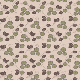 Textures   -   MATERIALS   -   WALLPAPER   -  Floral - Floral wallpaper texture seamless 11050