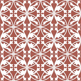 Textures   -   ARCHITECTURE   -   TILES INTERIOR   -   Cement - Encaustic   -  Encaustic - Traditional encaustic cement ornate tile texture seamless 13504