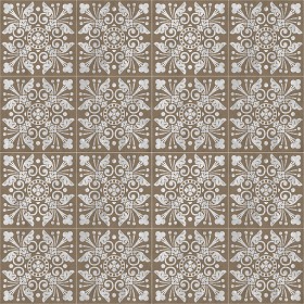 Textures   -   ARCHITECTURE   -   TILES INTERIOR   -   Cement - Encaustic   -  Victorian - Victorian cement floor tile texture seamless 13723