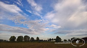 Textures   -   BACKGROUNDS &amp; LANDSCAPES   -  SKY &amp; CLOUDS - Cloudy sky whit rural background 18399