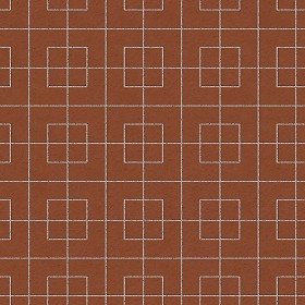 Textures   -   ARCHITECTURE   -   PAVING OUTDOOR   -   Terracotta   -  Blocks regular - Cotto paving outdoor regular blocks texture seamless 06709