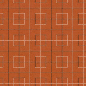 Textures   -   ARCHITECTURE   -   PAVING OUTDOOR   -   Terracotta   -  Blocks regular - Cotto paving outdoor regular blocks texture seamless 06710