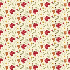 Textures   -   MATERIALS   -   WALLPAPER   -  Floral - Floral wallpaper texture seamless 11053