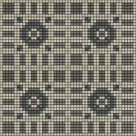 Textures   -   ARCHITECTURE   -   TILES INTERIOR   -   Mosaico   -   Classic format   -  Patterned - Mosaico patterned tiles texture seamless 15098
