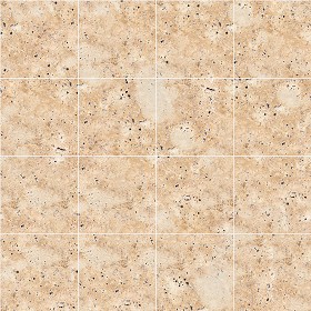 Textures   -   ARCHITECTURE   -   TILES INTERIOR   -   Marble tiles   -  Travertine - Roman travertine floor tile texture seamless 14732