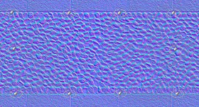 Textures   -   ARCHITECTURE   -   ROADS   -   Paving streets   -   Rounded cobble  - Street paving rounded cobblestone texture seamless 21263 - Normal