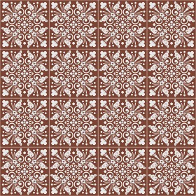 Textures   -   ARCHITECTURE   -   TILES INTERIOR   -   Cement - Encaustic   -  Victorian - Victorian cement floor tile texture seamless 13726