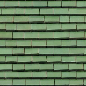 Textures   -   ARCHITECTURE   -   ROOFINGS   -  Flat roofs - Flat clay roof tiles texture seamless 19594