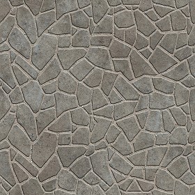 Textures   -   ARCHITECTURE   -   PAVING OUTDOOR   -  Flagstone - Paving flagstone texture seamless 05938