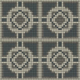 Textures   -   ARCHITECTURE   -   TILES INTERIOR   -   Mosaico   -   Classic format   -  Patterned - Mosaico patterned tiles texture seamless 15102