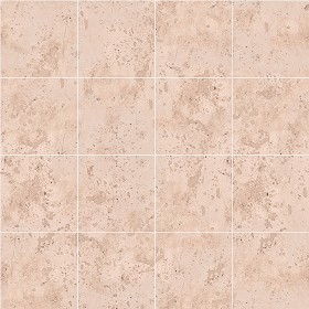 Textures   -   ARCHITECTURE   -   TILES INTERIOR   -   Marble tiles   -  Travertine - Roman travertine floor tile texture seamless 14736