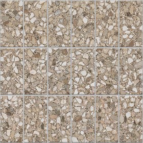 Textures   -   ARCHITECTURE   -   PAVING OUTDOOR   -  Marble - Mixed marble paving outdoor texture seamless 17849