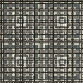 Textures   -   ARCHITECTURE   -   TILES INTERIOR   -   Mosaico   -   Classic format   -  Patterned - Mosaico patterned tiles texture seamless 15104