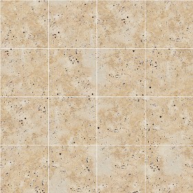 Textures   -   ARCHITECTURE   -   TILES INTERIOR   -   Marble tiles   -  Travertine - Roman travertine floor tile texture seamless 14738