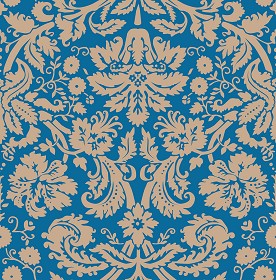 Textures   -   MATERIALS   -   WALLPAPER   -  Damask - Damask wallpaper texture seamless 10976